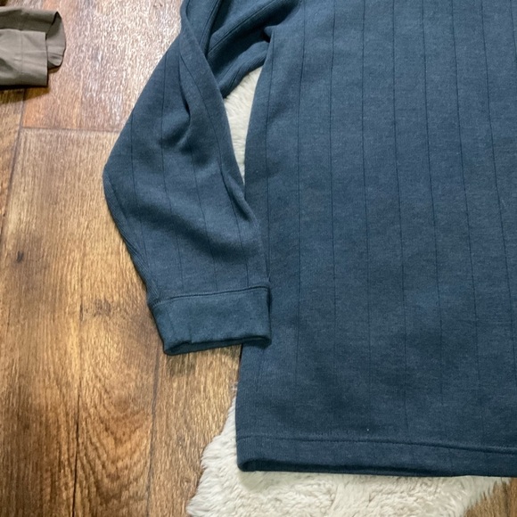 Columbia Sweater Men's V Neck Size XL Dusty Blue Knit - Picture 10 of 10